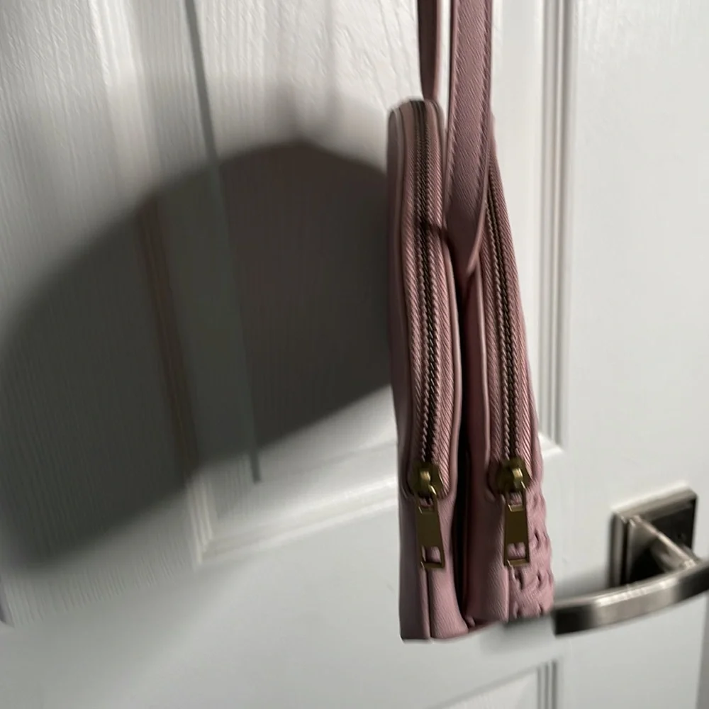 Anthropologie Pastel Half moon crossbody handbag - Picture 2 of 5